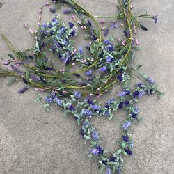 Official flower garland lavender