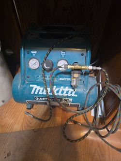 Makita 2 gallon quiet series compressor