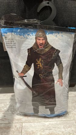 Valiant Knight Costume One Size Fits Most
