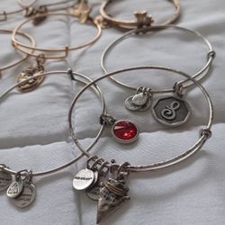 Alex And Ani Bracelets Set Of 14