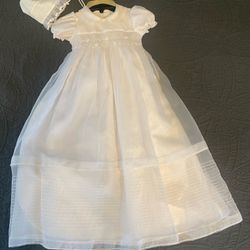 $60 OBO - Baptism Church Dress 9-12M