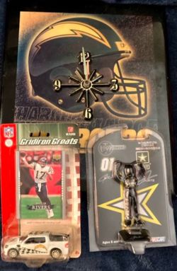 NFL Phillip Rivers Trading Cards with Car and Nasacar MotorWorks Lot Price is Firm