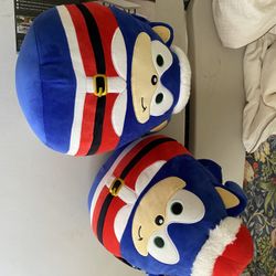 Christmas Sonic Squishmallows 