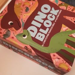 Dino Block Book For Toddlers