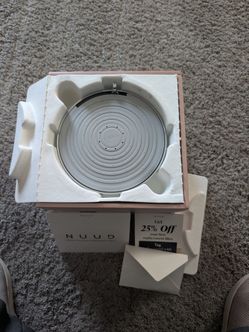 Brand new NUUD shower filter chrome