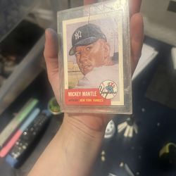 Mickey mantle baseball card