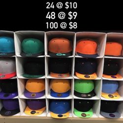 12 Snapbacks With Your Logo Or Design Embroidery
