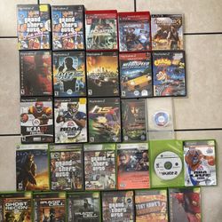 Video Game Lot (Ps2, PS3, PSP, Xbox, Xbox 360