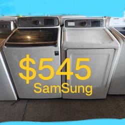 $545 SamSung Washer Dryer KING / STACKABLE 