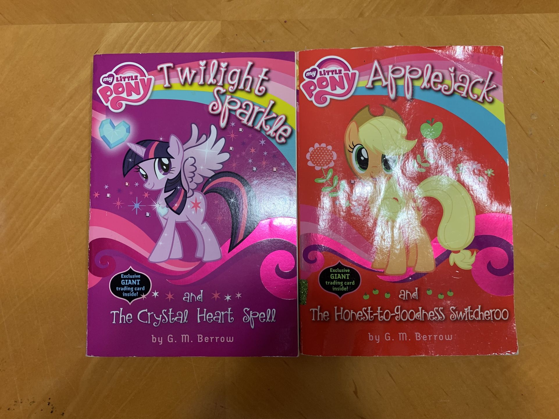 My Little Pony Books - Twilight Sparkle & Applejack Coral Springs 3307-