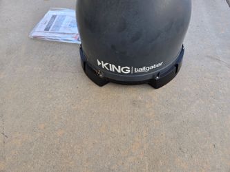 Portable satellite dish