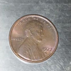 1977 D Rainbow Colored DDO DDR Error 