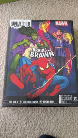 Marvel unmatched brains and brawn sealed