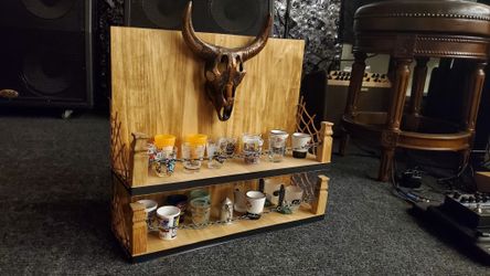Shot Glass Shelf