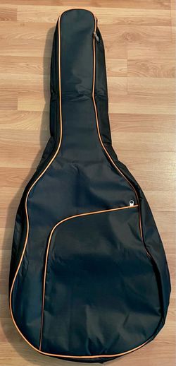 New Acoustic Guitar Gig Bag Padded bag with adjustable backpack straps