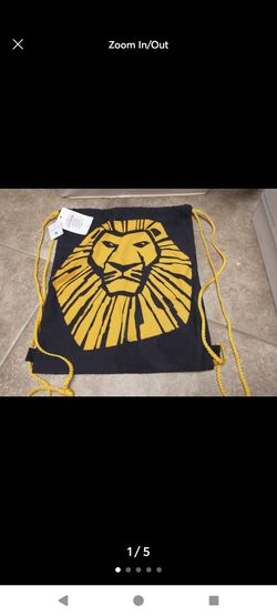 Disney The Lion King Broadway Musical Drawstring Bag