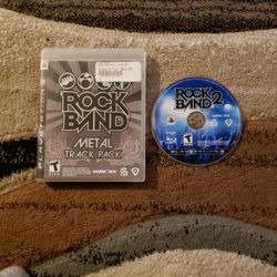 2) Rockband Games For PS3