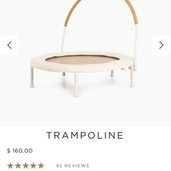 Gathre Indoor Toddler Trampoline with Handle