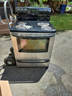 Free electric stove scrap metal