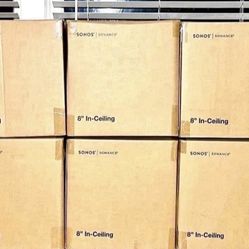 Sonos 8 Inch In Ceiling Speakers. (12 speakers) Brand New Sealed. Includes Warranty. Sonos In- ceiling Speakers (8" size). Sonos by Sonance Architectu