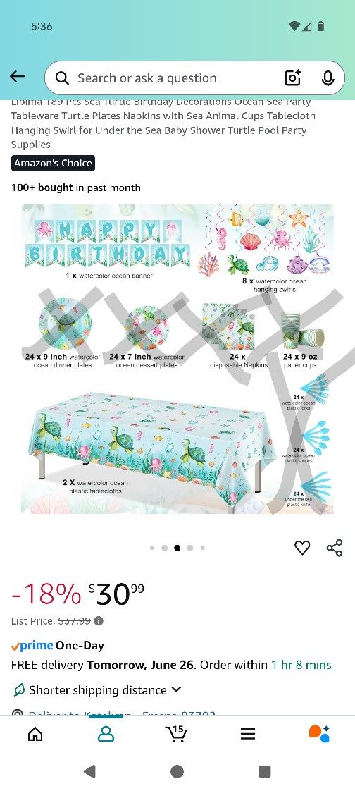 Under The Sea Birthday Decor