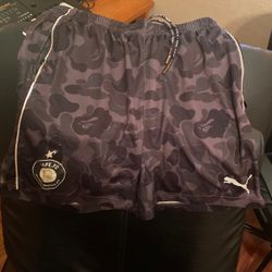 Bape Puma Colab Shorts 