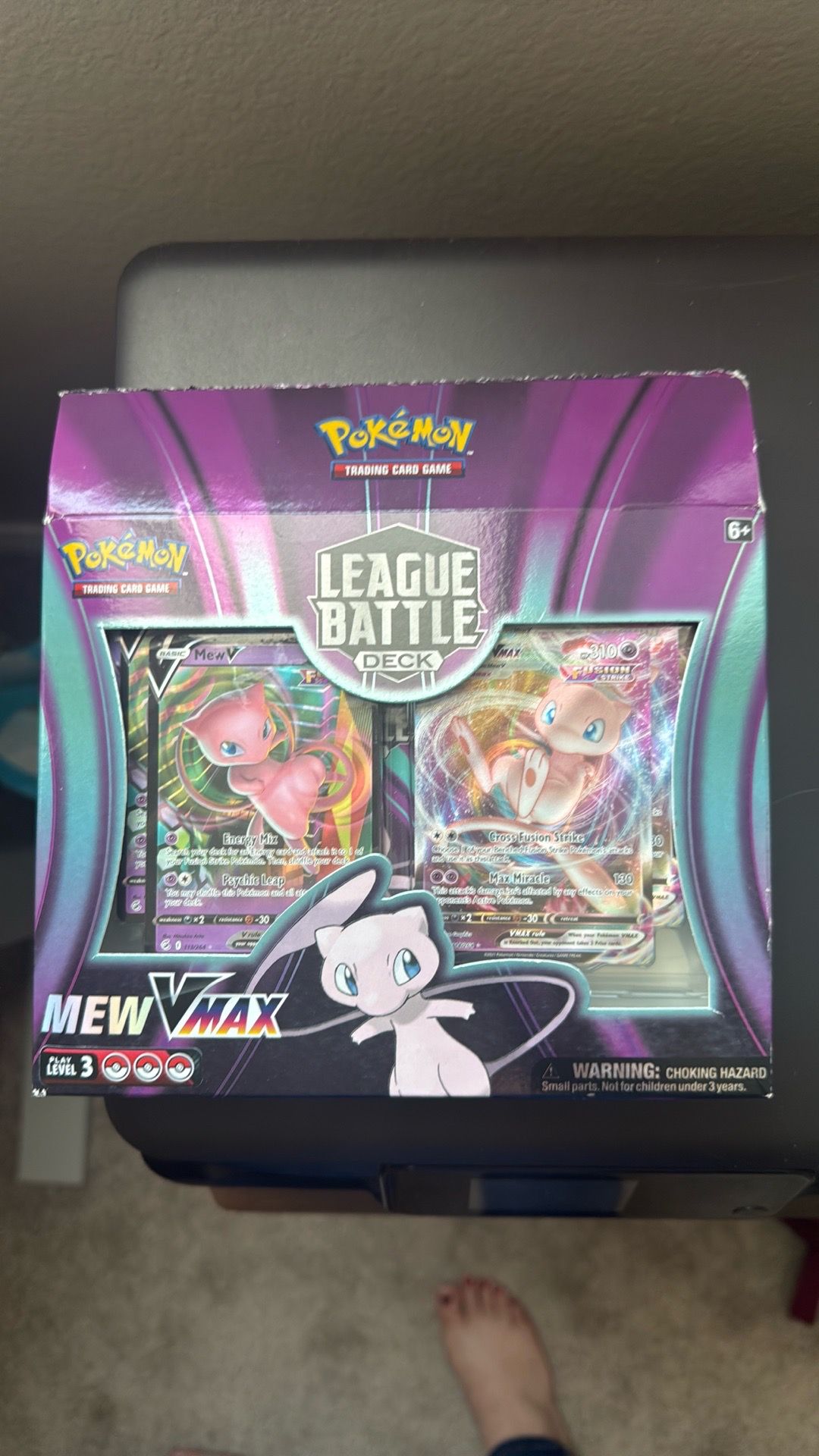 Pokemon League Battle Deck MEW VMAX