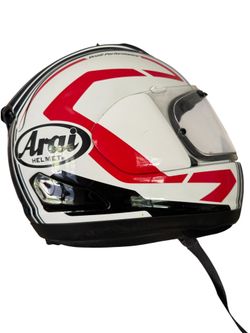 FOR SALE: Arai Full-Face Motorcycle Helmet with Bluetooth – Great Condition