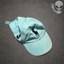 Polo Ralph Lauren Big Pony Chino Cap Sky Blue One Size