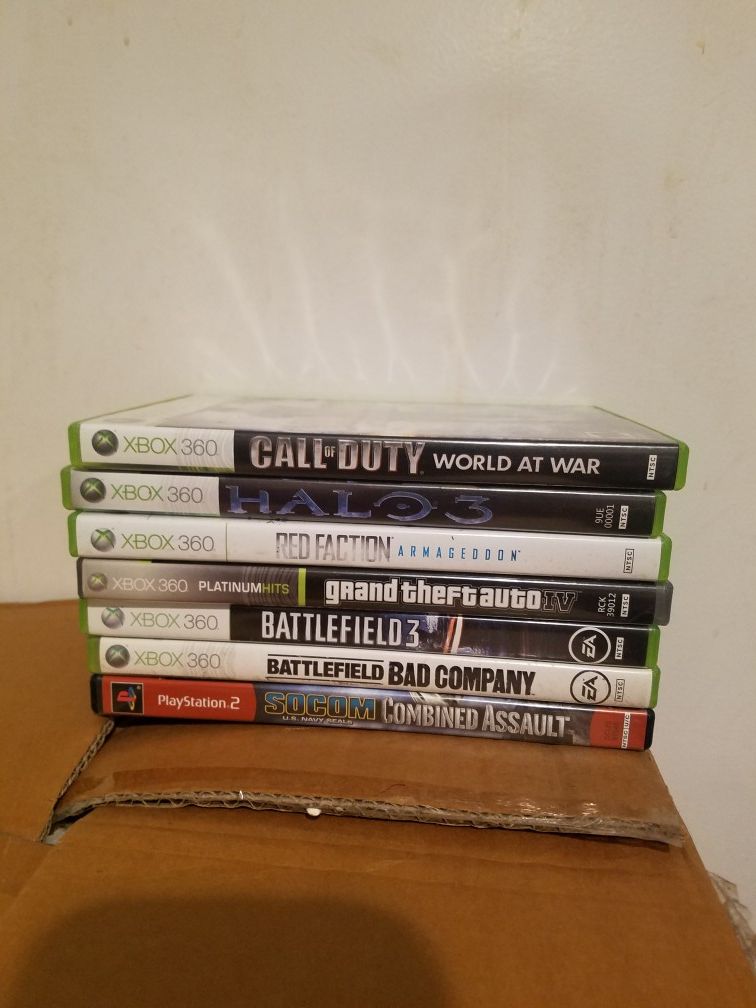 7 Video game bundle