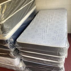 Twin Size Mattress 10 Inches Thick High Quality Also Available: Full, Queen And King New From Factory Delivery Available