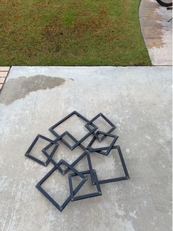 Metal wall mount decor