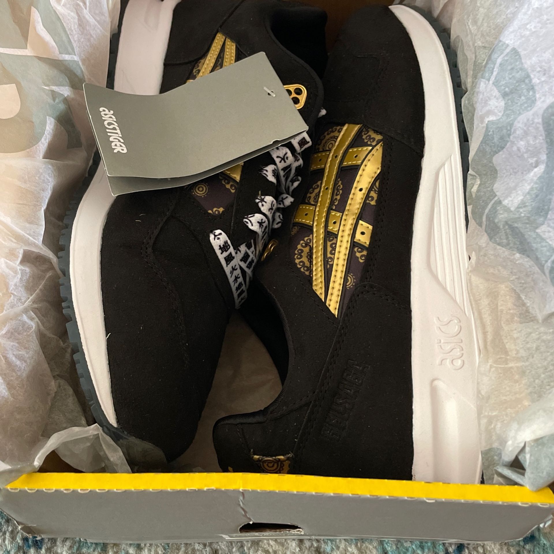 Gold Asics Tiger Gel Saga Mens Asics Asics Tiger Maattabel Gel