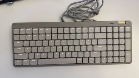 Lofree Flow Lite 100 Keys Low Profile Mechanical Keyboard, Swappable Rechargeable Wireless Keyboard