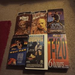 VHS & DVDS