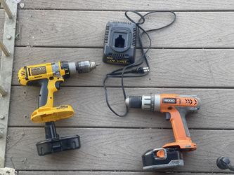DeWalt 18V - Ridgid 14.4 V