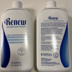 RENEW MELEULECA HAND/FOOT/BODY LOTION WITH PUMP