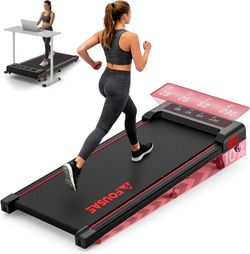 Brand new in box Walking Pad with Incline, FOUSAE 6.2MPH Walking Pad Under Desk Treadmill with 10% Incline, Full Screen LED Display, 2.75HP Brushless