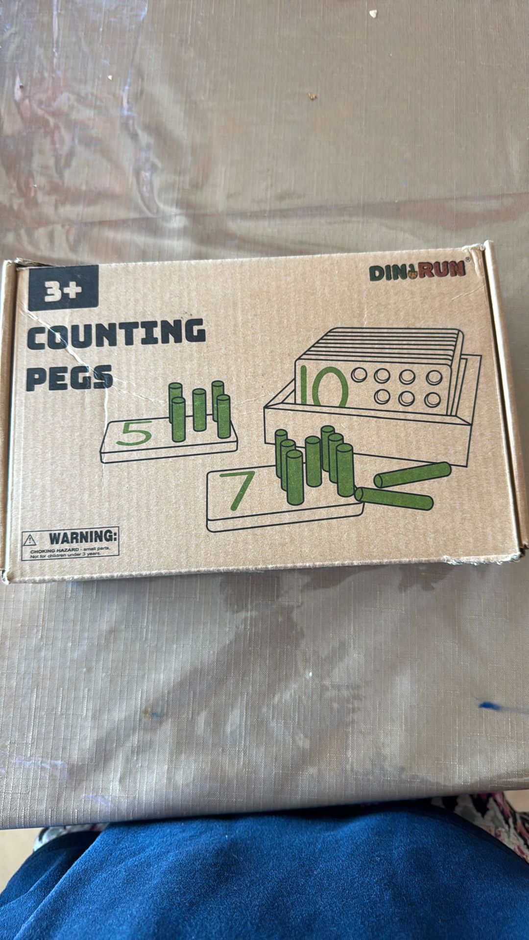 Counting Peg Board