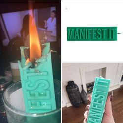 Manifest Candle