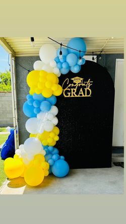 Balloon Garland and Backdrops