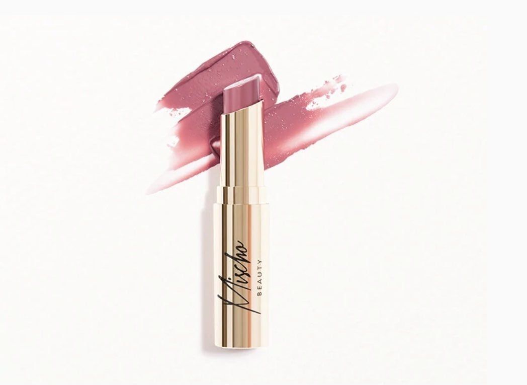 MISCHO BEAUTY Sheer Lip Shine + Lip Balm in Madam / New in Box