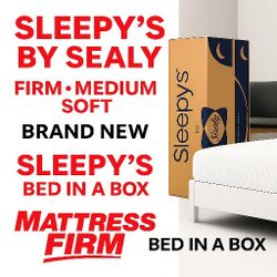 Bed‑In‑A‑Box – Firm, Medium & Soft – Brand New