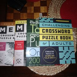 Mega Crossword Puzzle Books For Adults