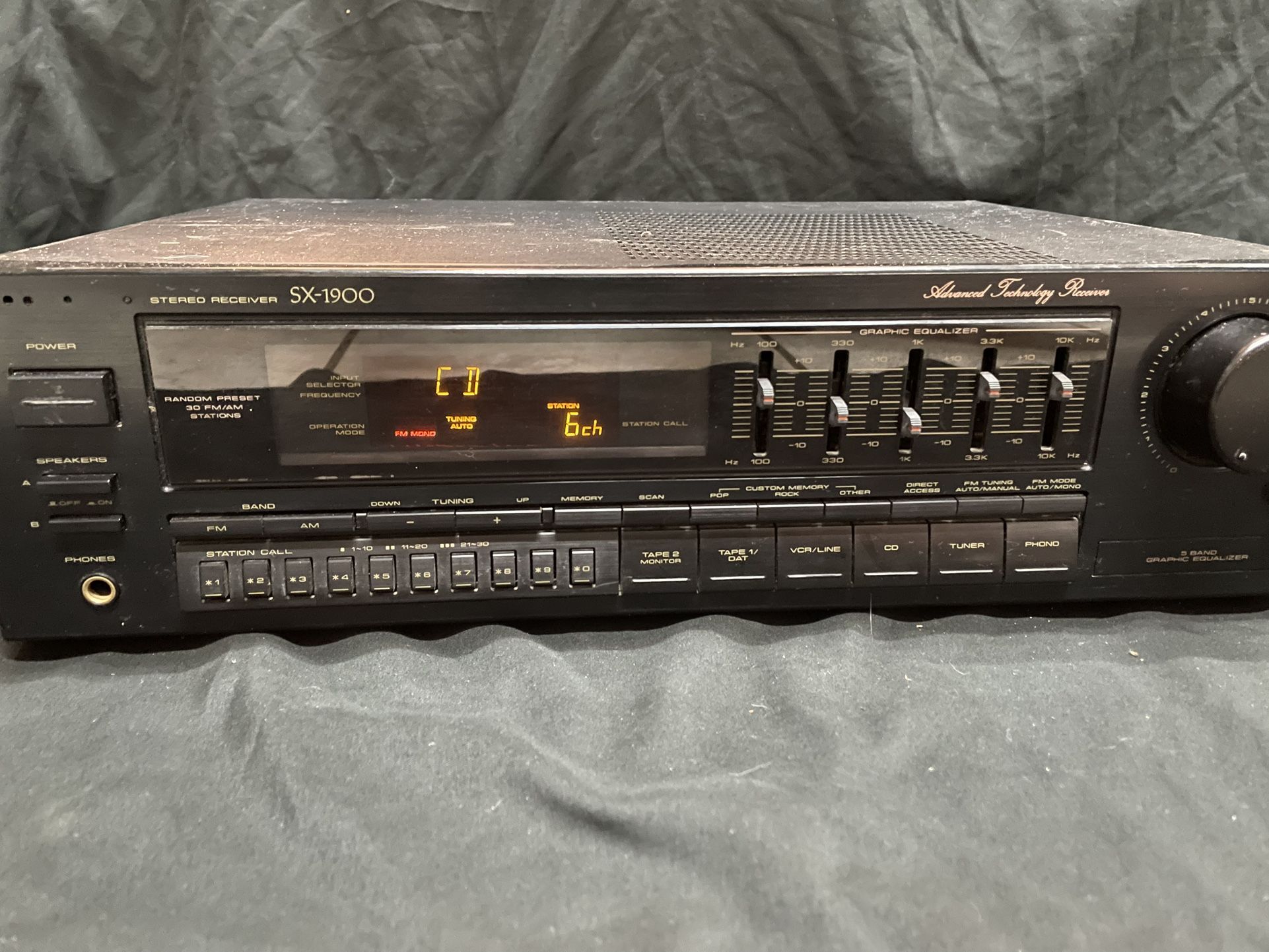 Pioneer SX 1900 Receiver