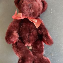 Rare Russ 14’’ Berrie Bear With Heart On Left Foot. It Has A Rare Tag That Says Original Sample Y
