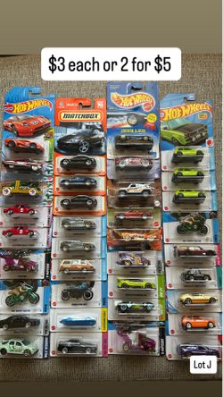 $3 Hot Wheels