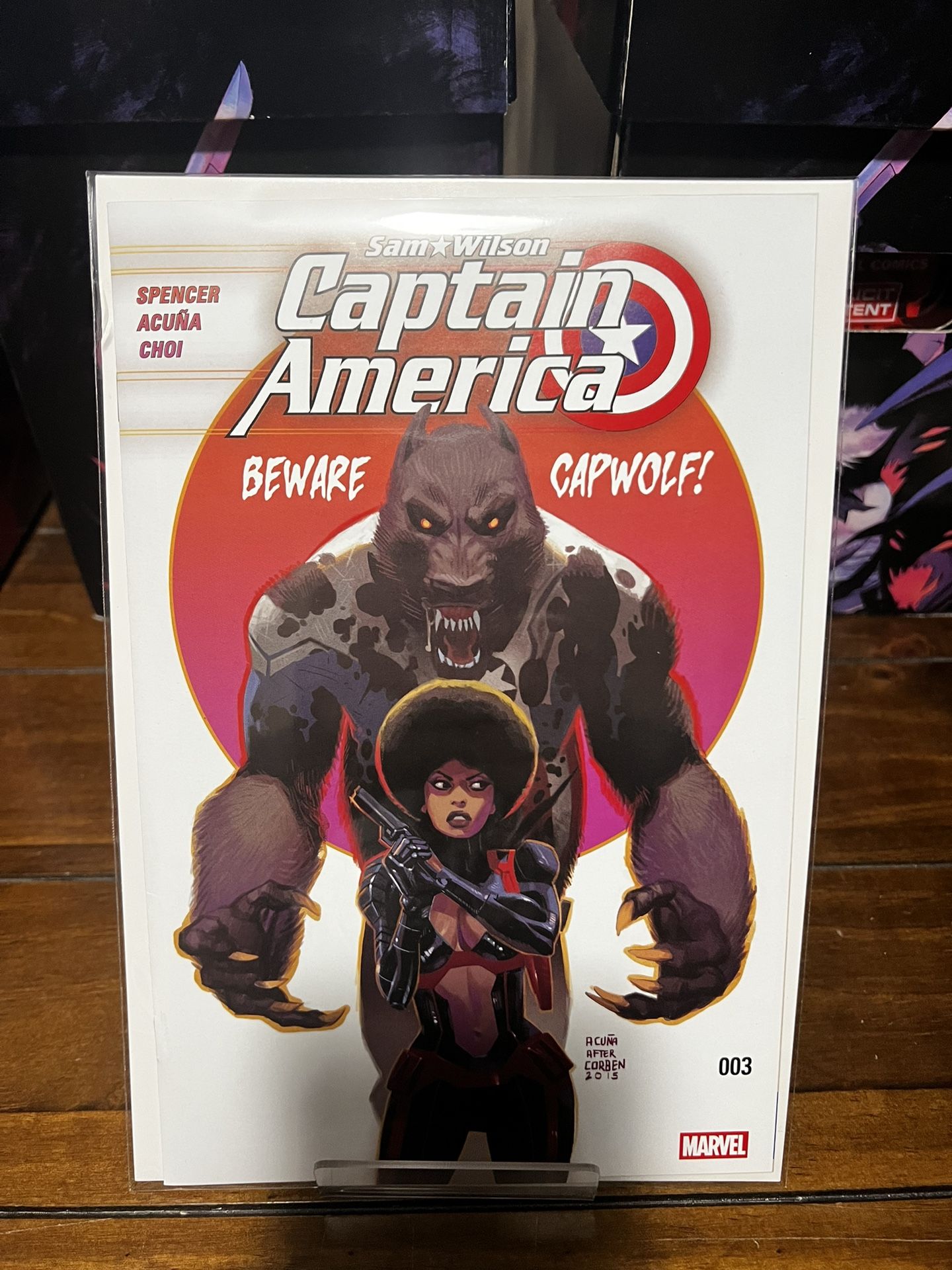 Captain America Sam Wilson #3 NM Red Hulk Cap Whatnot Trade (2025)