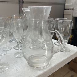 Large Princess House Beverage Pitcher
