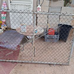 Chain Link Gate 69"X49"